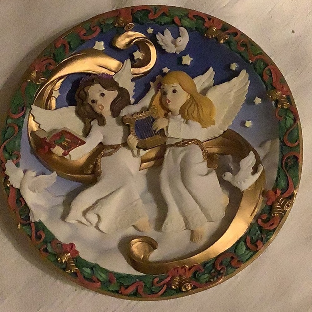 Angels We Have Heard On High plate